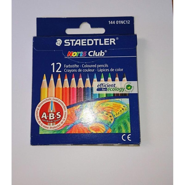 12 mini  crayons de couleurs Staedtler - Photo n°2