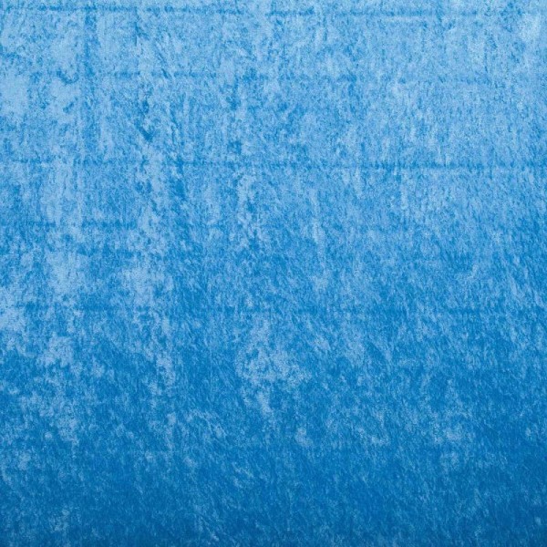 Tissu panne de velours - Bleu ciel - Photo n°3