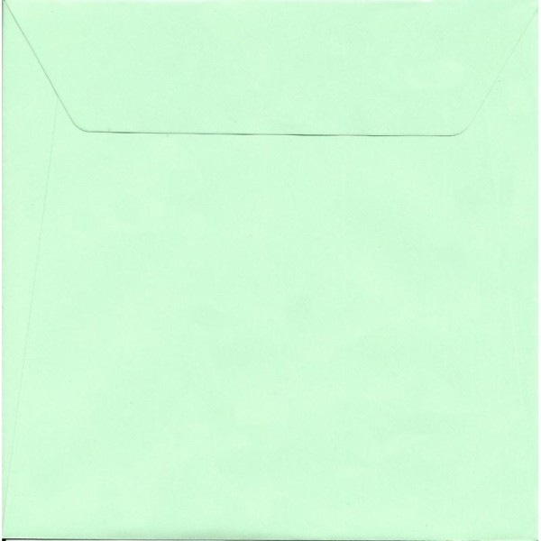 10 Enveloppes Velin Vert pâle 17x17 cm - Photo n°1
