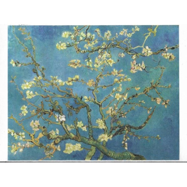 Papier de riz 22x32 cm Art Amandier en fleurs Van Gogh Découpage Collage Scrapbooking Carterie - Photo n°1