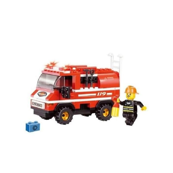SLUBAN Fire - Le Camion De Pompier M38-B0276 - Jeu de construction - Photo n°1