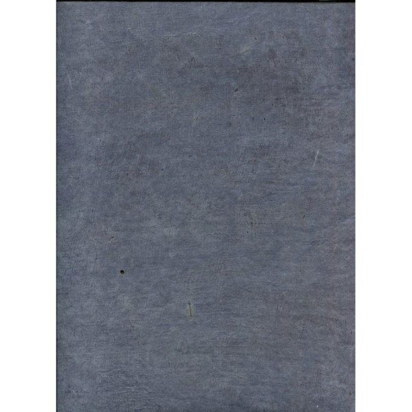 Toilé gris foncé, papier népalais - Photo n°1