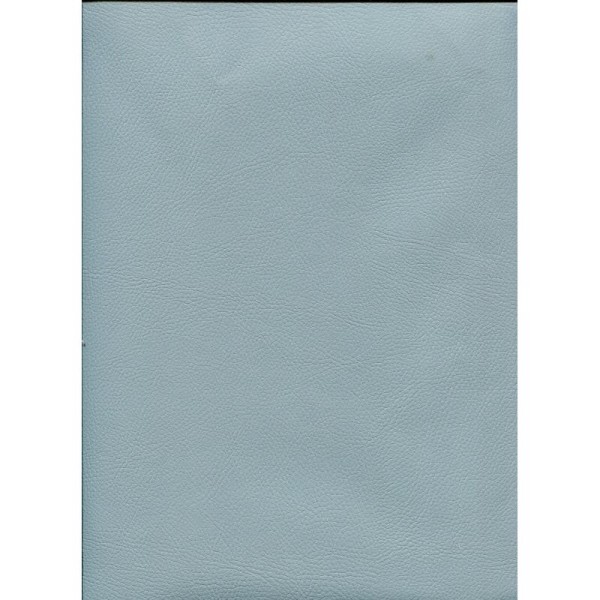 Chevreau gris bleuté, papier simili cuir - Photo n°1