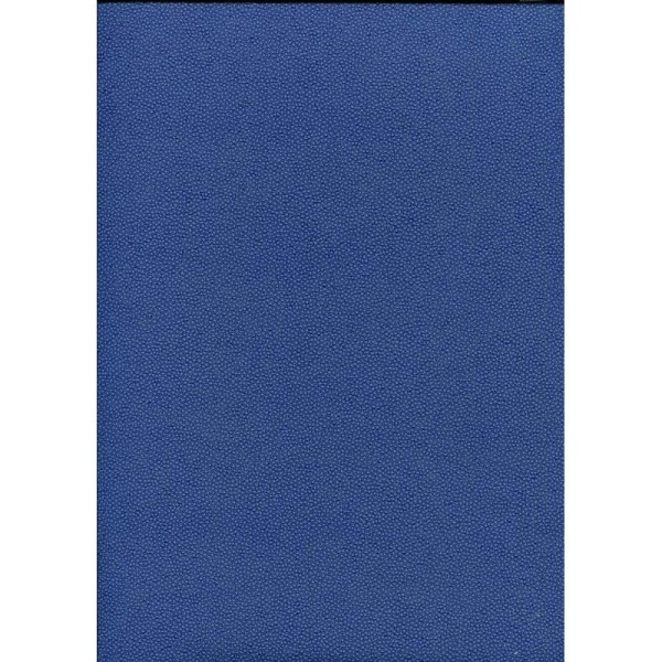 Skivertex® galuchat bleu, papier simili cuir - Photo n°1