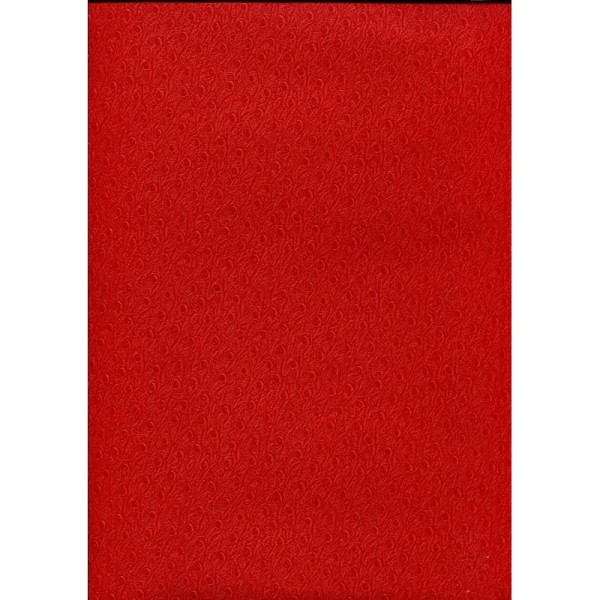 Skivertex® autruche rouge, papier simili cuir - Photo n°1