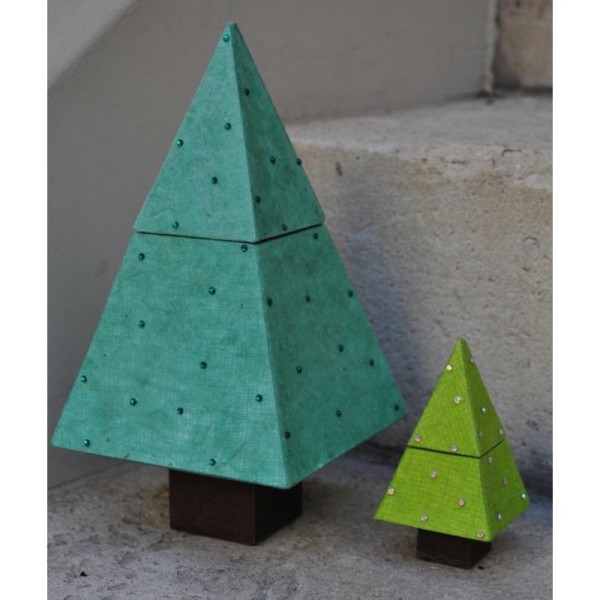 Christmas tree, fiche technique de cartonnage - Photo n°1