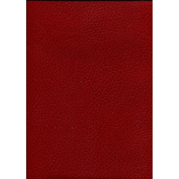 Skivertex® buffle rouge, papier simili cuir - Photo n°1