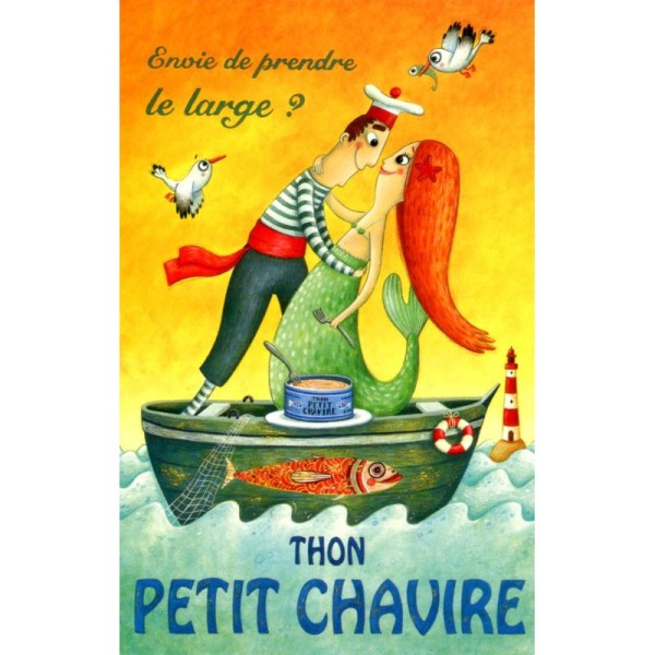 Thon petit chavire, carte postale Amandine Piu - Photo n°1