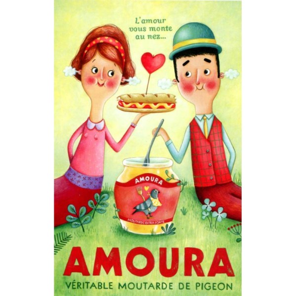 Amoura, carte postale Amandine Piu - Photo n°1