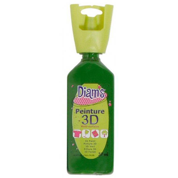 Diam's 3D brillant vert sapin 37 ml - Photo n°1
