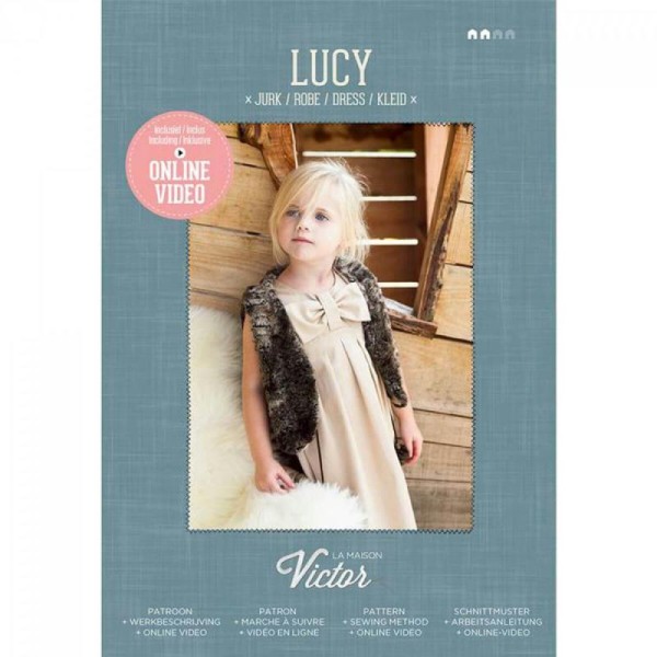 Patron robe enfant fille - Lucy de la Maison Victor - Photo n°2