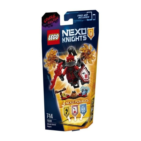 LEGO Nexo Knights 70338 L'ULTIME Général Magmar - Photo n°1
