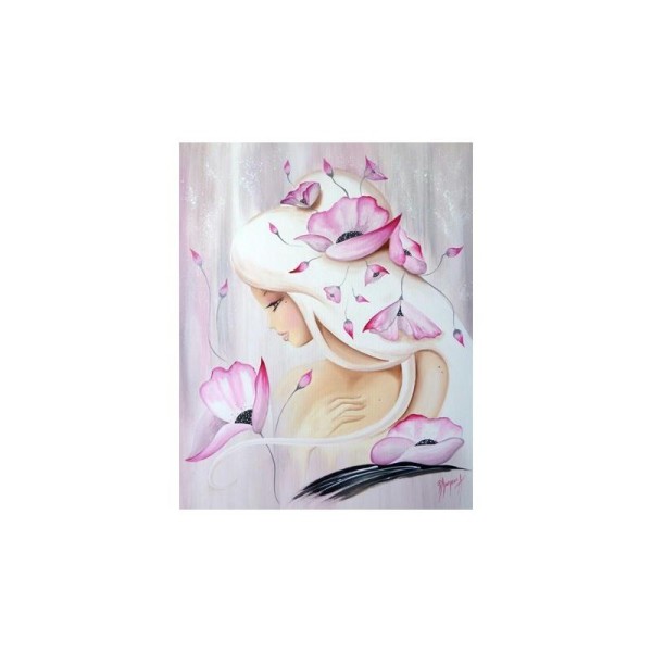 Image 3D - gk4050019 - 40x50 - lilou poudre rose - Photo n°1