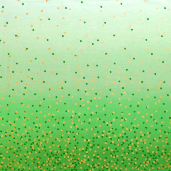 Tissu dégradé Confetti Menthe à l'eau - Ombre Confetti Metallic par V&Co Dimensions:par 10 cm - Photo n°1