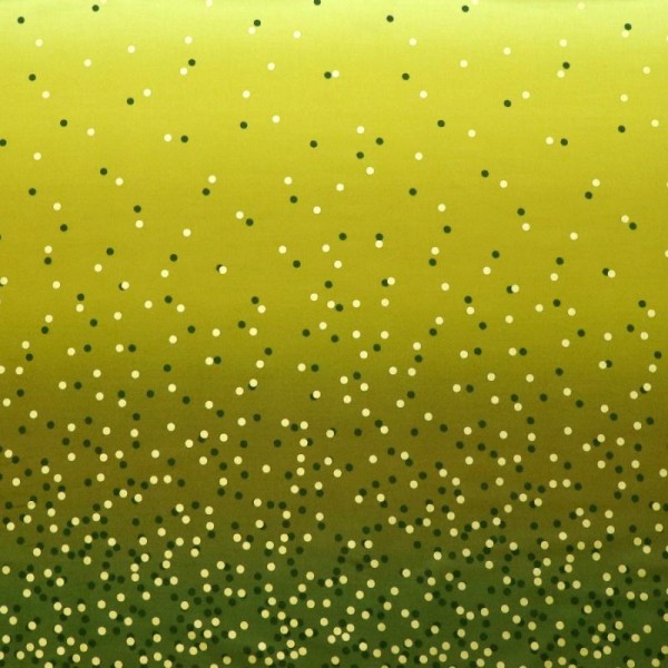 Tissu dégradé Confetti Olive - Ombre Confetti Metallic par V&Co Dimensions:par 10 cm - Photo n°1