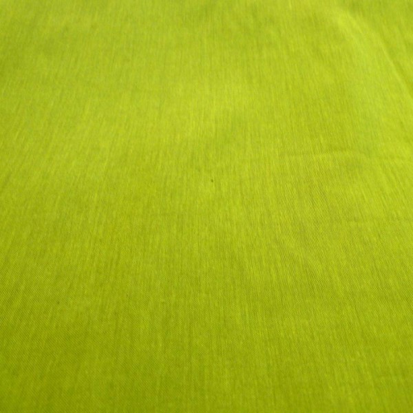 Tissu uni tissé Sevilla Lime par 10 cm - Photo n°1
