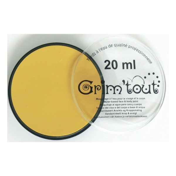 Maquillage galet 20 ml - jaune soleil - Photo n°1