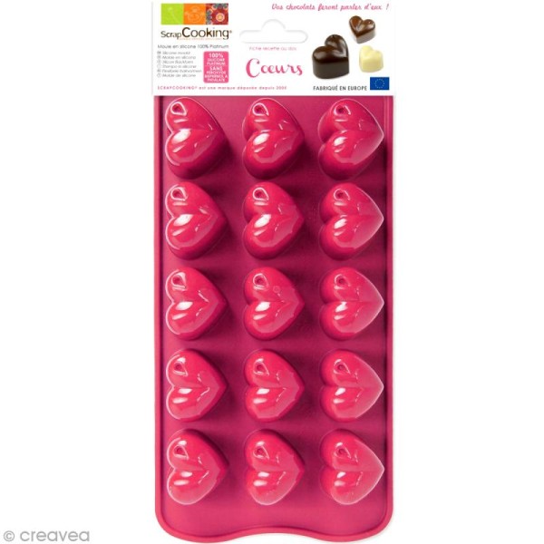 Moule chocolat - Coeur x 15 - Photo n°1