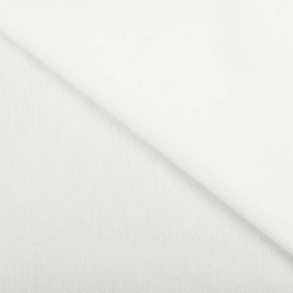 Tissu ameublement uni - Largeur 280cm - Blanc - Photo n°1