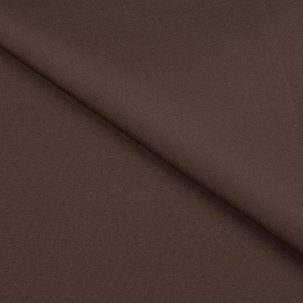 Tissu ameublement uni - Largeur 280cm - Marron - Photo n°1