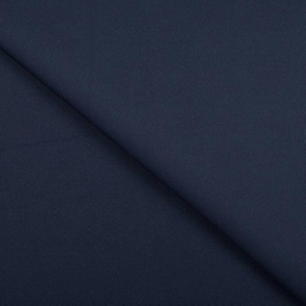 Tissu ameublement uni - Largeur 280cm - Bleu marine - Photo n°1