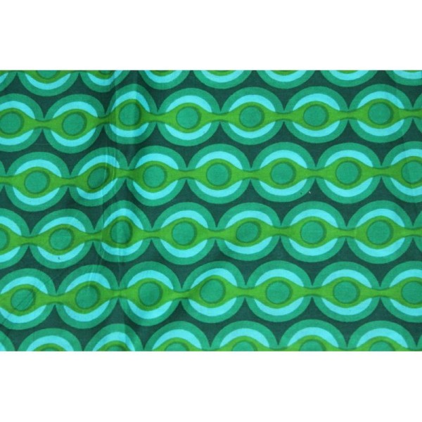Tissu coton indien imprimé en 1.10 m par 0.5m - Photo n°1