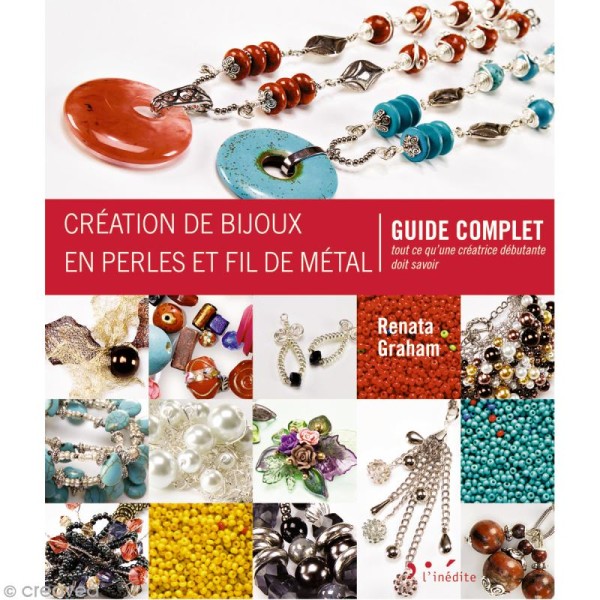 Livre Création de bijoux en perles et fil de métal - Renata Graham - Photo n°1