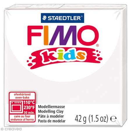 Pâte Fimo Kids Blanc 0 - 42 gr