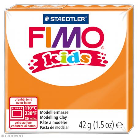 Pâte Fimo Kids Orange 4 - 42 gr