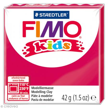 Pâte Fimo Kids Rose fuchsia 220 - 42 gr