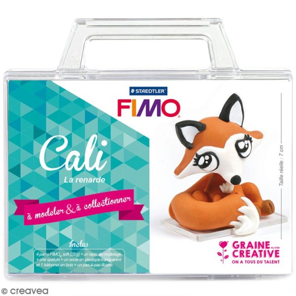 Kit figurine Fimo - Cali la renarde - Photo n°1