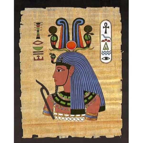 Image 3D Papyrus - Homme Egyptien 24 x 30 cm - Photo n°1