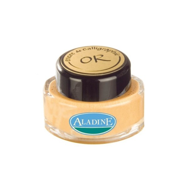Encre de calligraphie 15ml old gold - Photo n°1