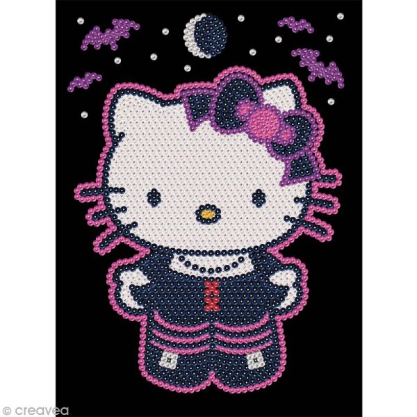 Tableau sequin Art - Hello Kitty - 25 x 34 cm - Photo n°2