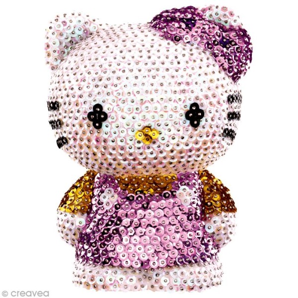Kit Sequin 3D - Hello Kitty - 15,5 cm - Photo n°2