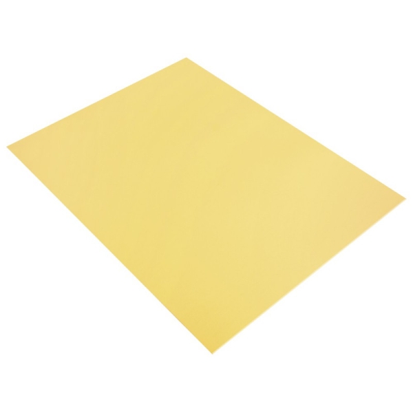 Plaque de mousse thermoformable 2mm 20x30 cm jaune - Photo n°1