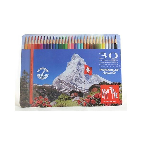 Crayons de couleur aquarelle Assortiment de couleurs Lot de 30 - Photo n°1