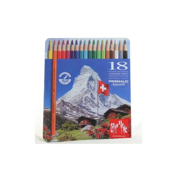 Crayons de couleur aquarelle  Lot de 18 Import - Photo n°1
