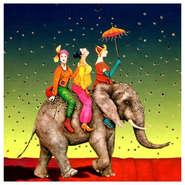 A dos d'éléphant 02 - carte postale - Photo n°1
