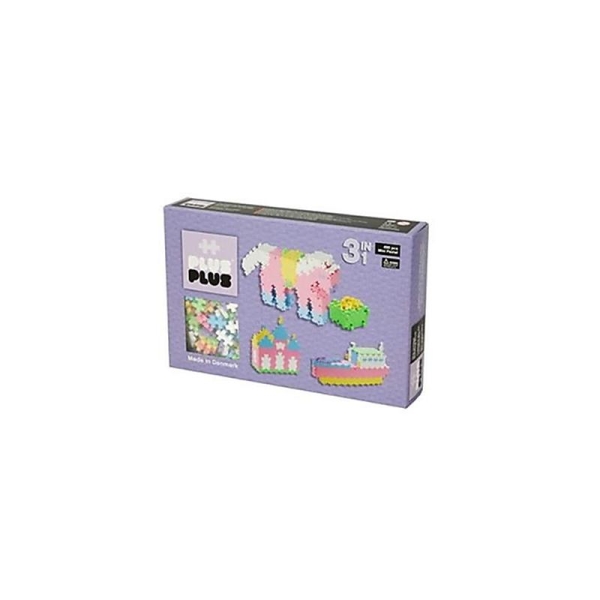 Plusplus Box Mini Pastel 480pcs - 3en1 - Photo n°1