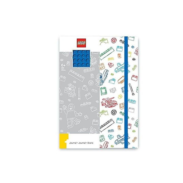 Lego - LG51842 - Loisir créatif - Papèterie - Journal avec Plaque Briques, Bleu - Photo n°1