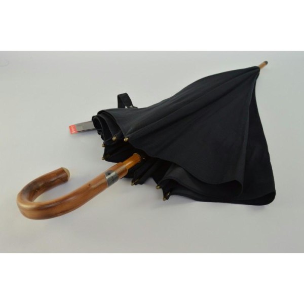 Parapluie traditionnel l'Aurillac noir - Photo n°4