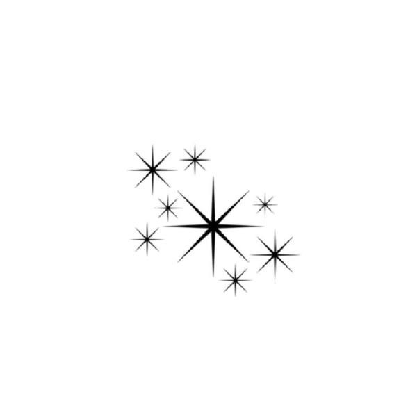 Tampon clear Lavinia Stamps - Mini étoiles 1 - Photo n°1