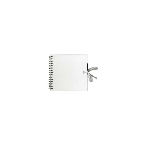 Album scrapbook 30x30 kraft blanc - Photo n°1