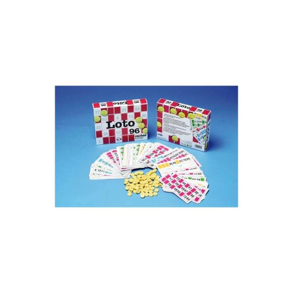 CULTURE CLUB Loto - 96 cartes - Coffret comportant 96 cartons + 90 pions (de 1 à 90). - Photo n°1