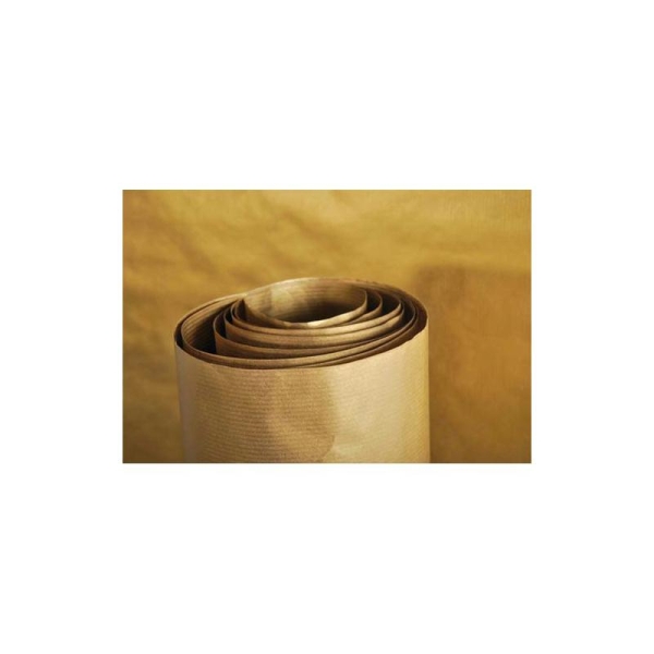 CLAIREFONTAINE Rouleau de papier Kraft couleur or recto-verso 70g/mÂ² - Dimensions : 0,7x3 mètres - Photo n°1