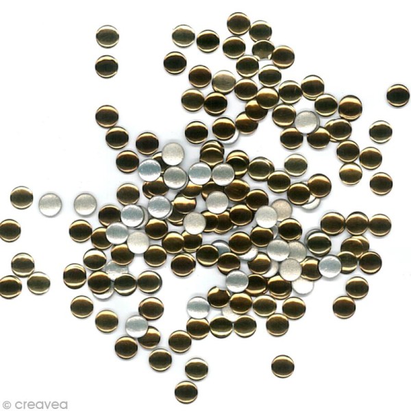 Clou thermocollant rond - Bronze - 8 mm x 200 - Photo n°3