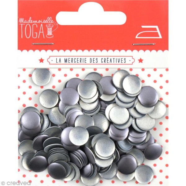 Clou thermocollant rond - Gris Anthracite - 8 mm x 200 - Photo n°1