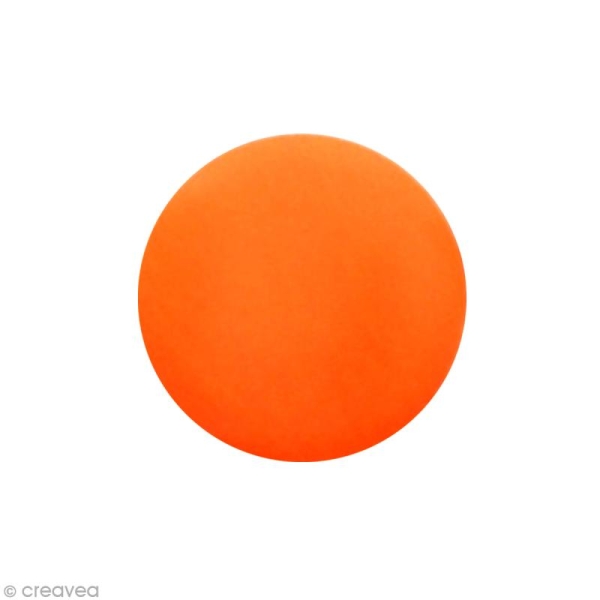 Clou thermocollant rond - Orange fluo - 8 mm x 200 - Photo n°2