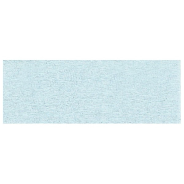 Rouleau de papier crépon 75% 2,50x0,50m turquoise - Photo n°1